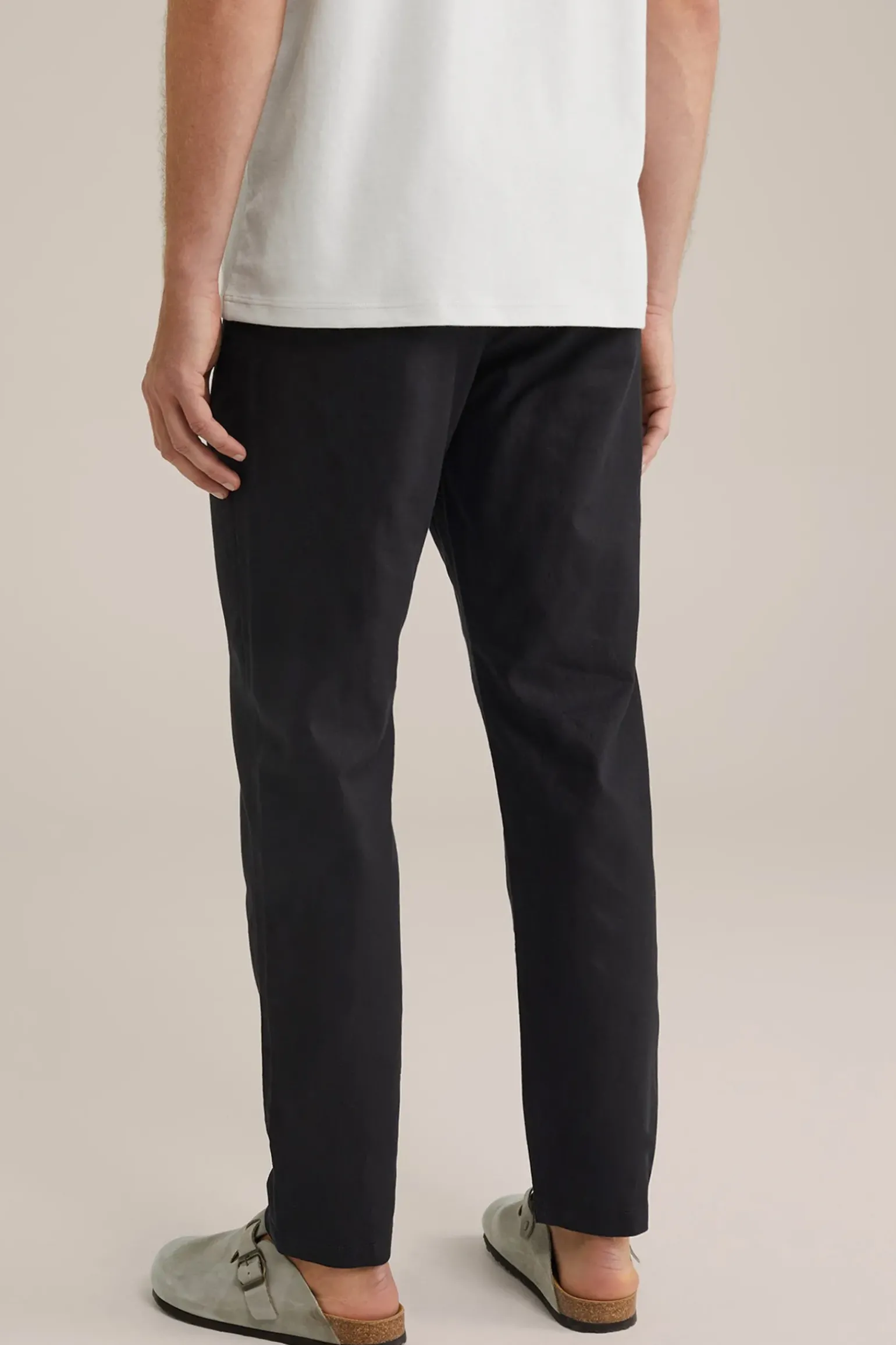 broek van linnenmix