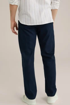 broek van linnenmix