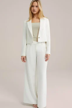 cropped blazer