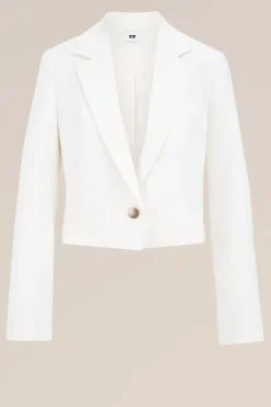 cropped blazer