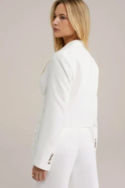cropped blazer
