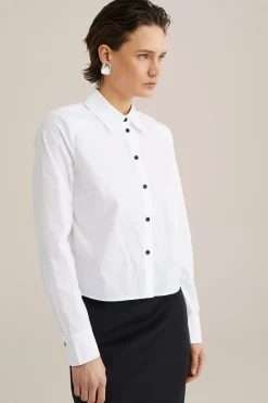 cropped blouse