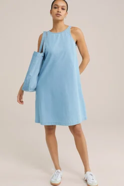 denim jurk