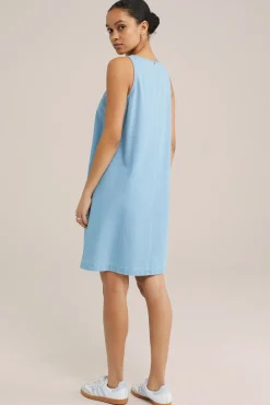 denim jurk