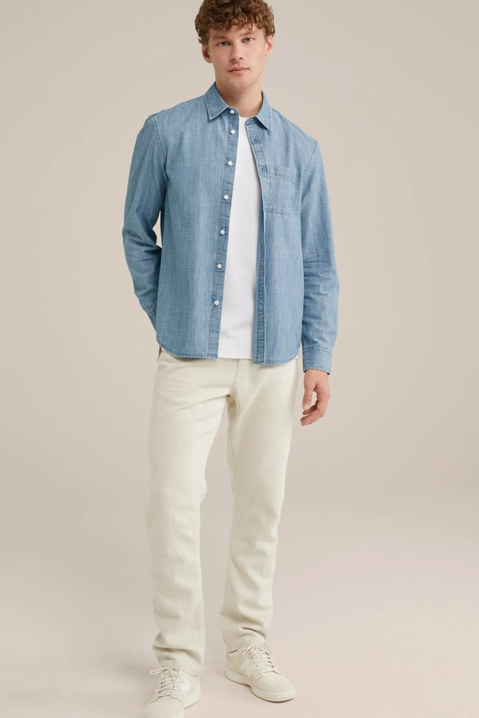 denim overhemd