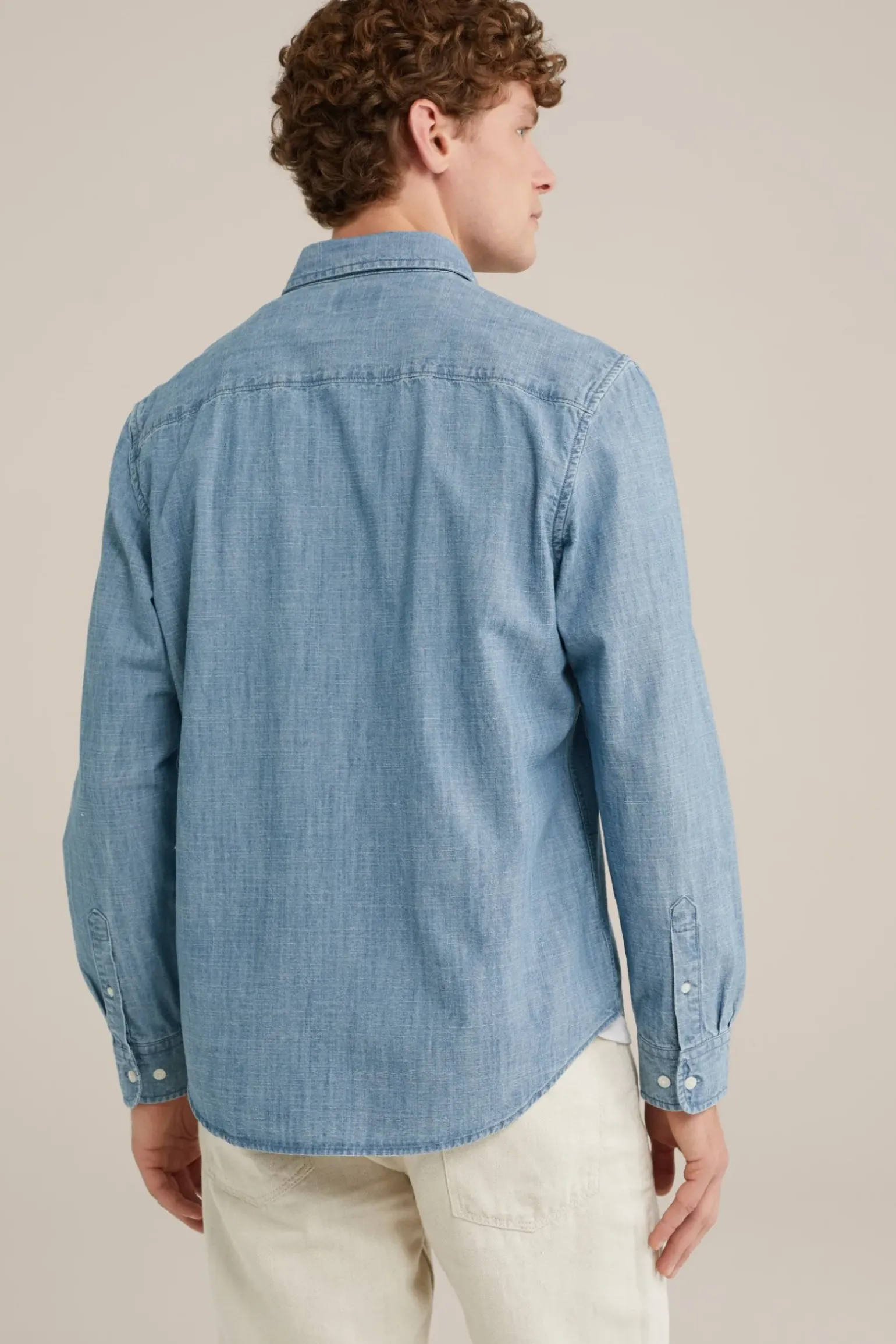 denim overhemd
