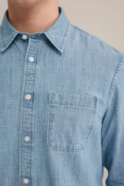 denim overhemd