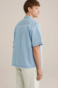 denim overhemd