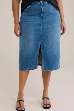denim rok - Curve