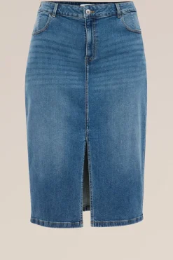 denim rok - Curve