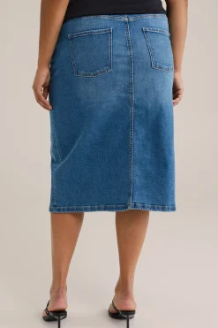 denim rok - Curve