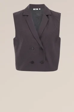 Double-breasted gilet
