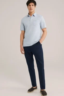 fijngebreide polo