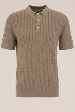fijngebreide polo