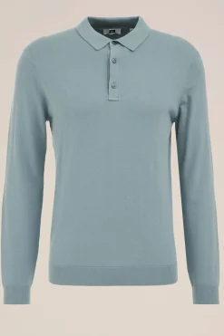 Fijngebreide polo
