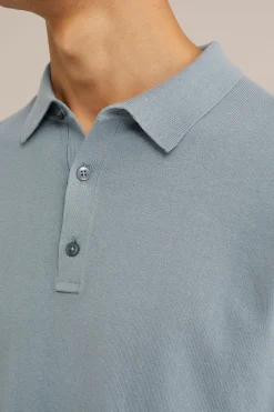 Fijngebreide polo