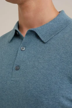 Fijngebreide polo