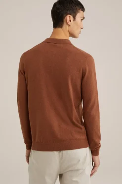 Fijngebreide polo