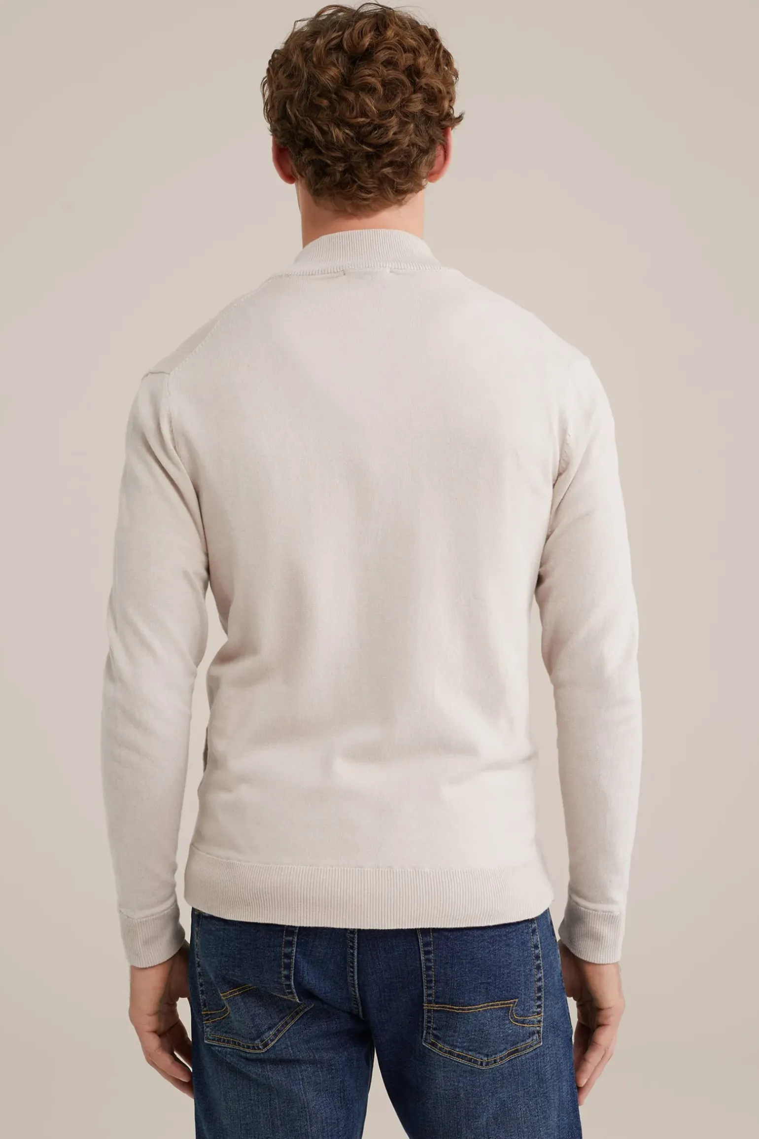 fijngebreide vest