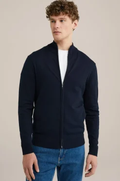 fijngebreide vest