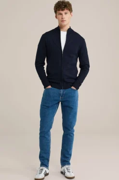 fijngebreide vest