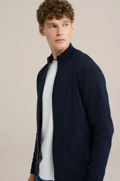 fijngebreide vest