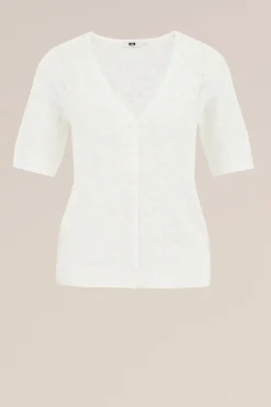 fijngebreid vest
