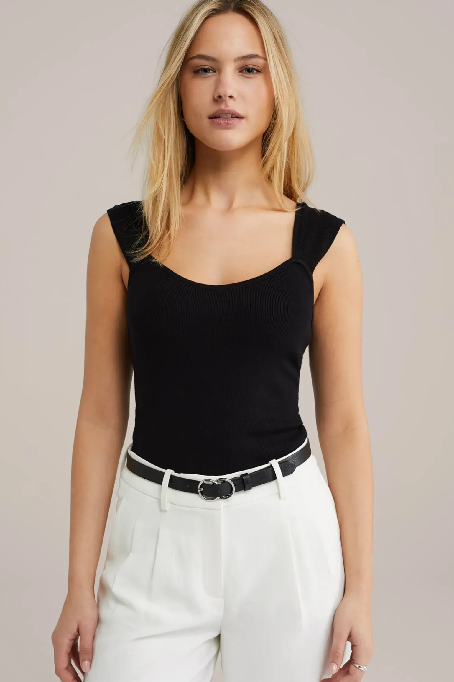 gebreide top