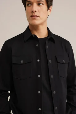 Gebreid premium overshirt