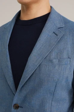 gem&ecirc;leerde blazer van Italiaanse kwaliteit