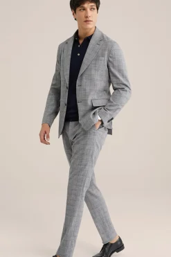 geruite blazer van Italiaanse kwaliteit