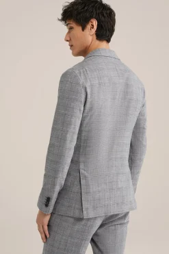 geruite blazer van Italiaanse kwaliteit