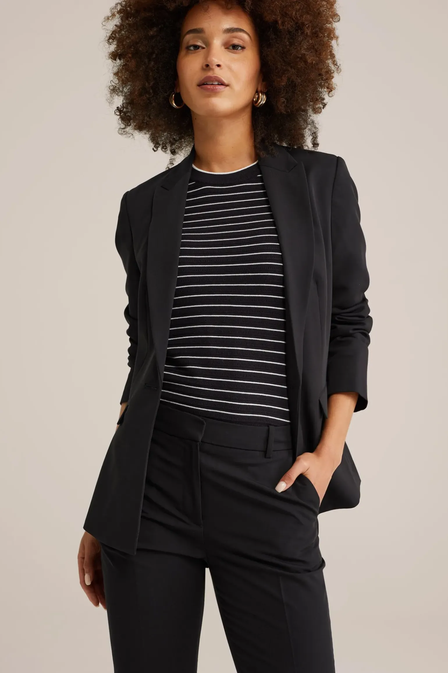 getailleerde blazer
