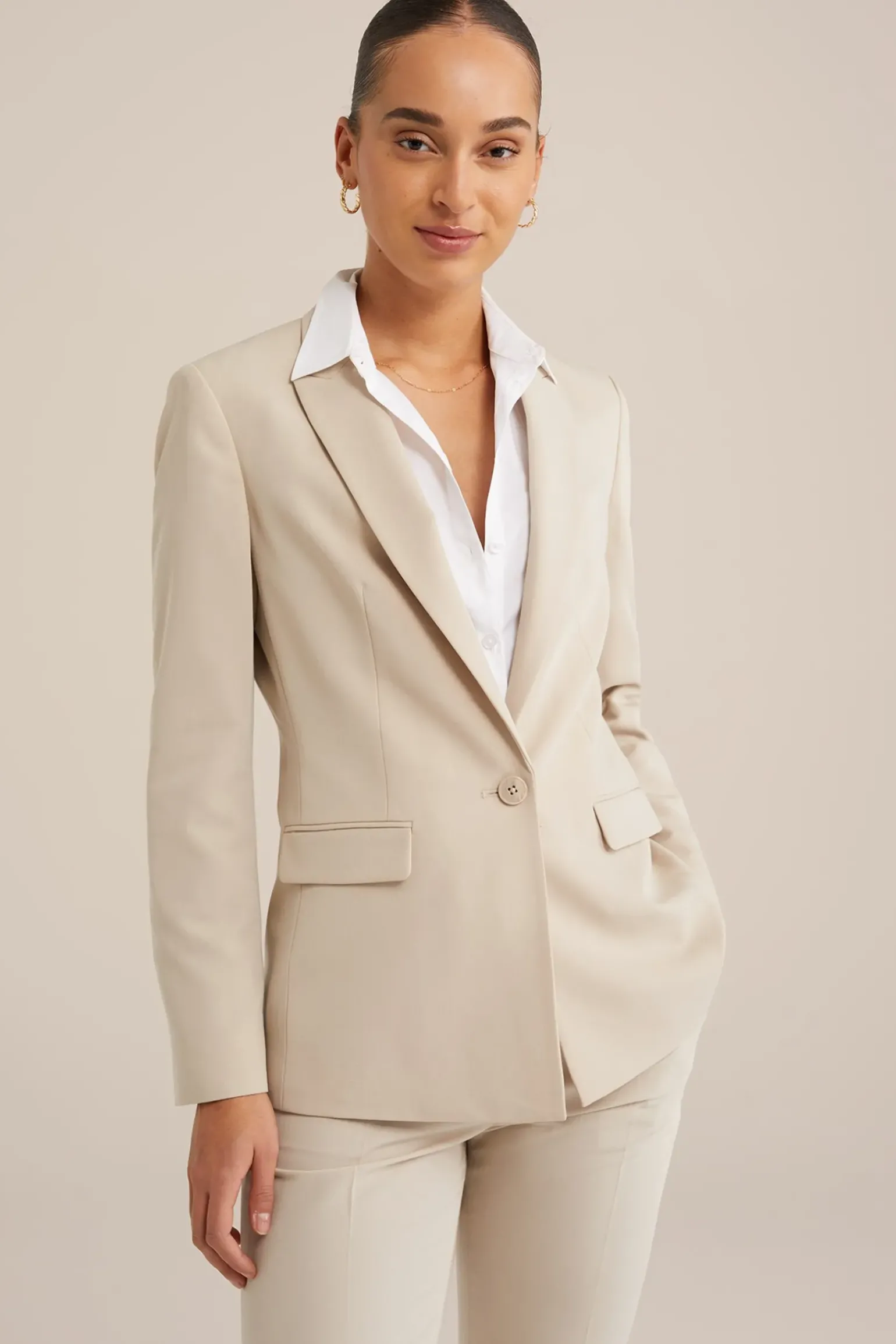 getailleerde blazer