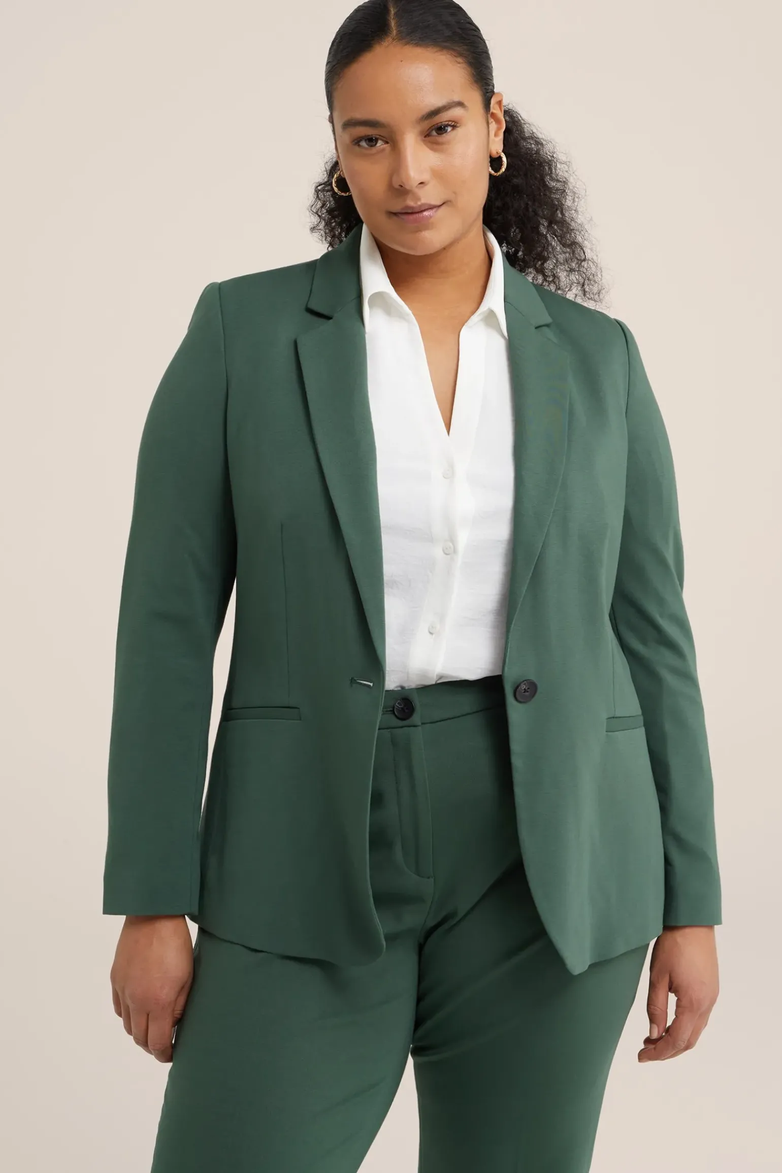 getailleerde blazer - Curve