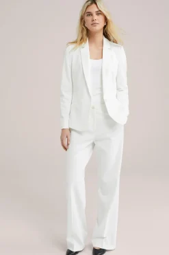 getailleerde jersey blazer met stretch