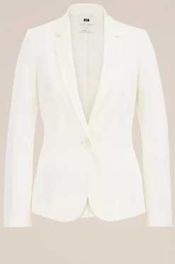 getailleerde jersey blazer met stretch