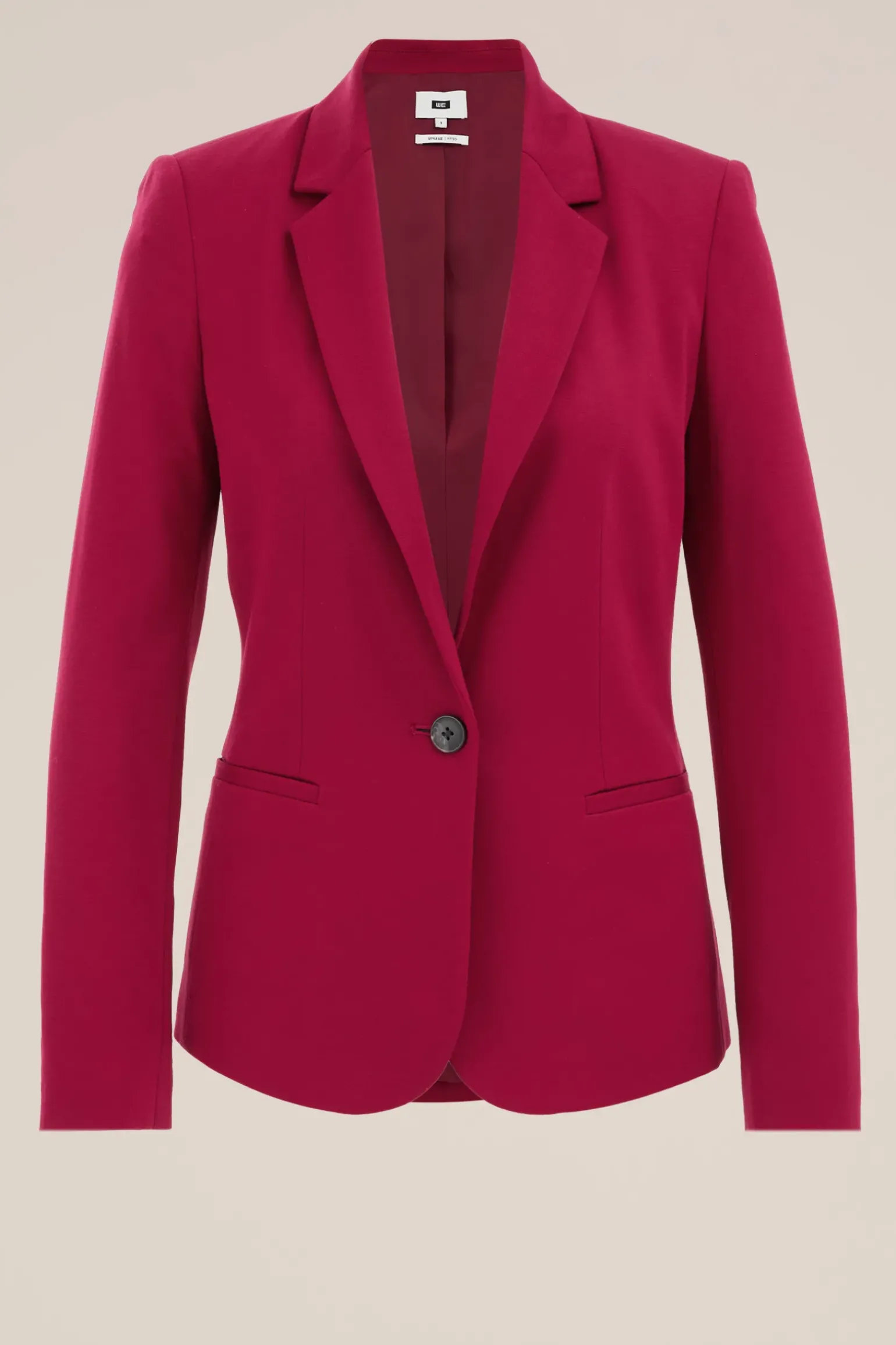 getailleerde jersey blazer met stretch