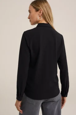 geweven blouse