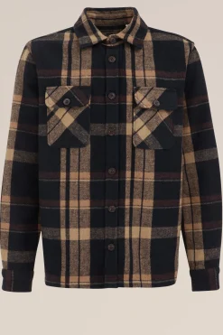 geweven overshirt met ruit