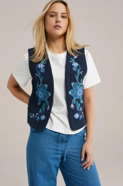 gilet met embroidery