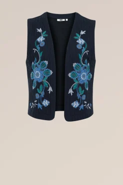 gilet met embroidery
