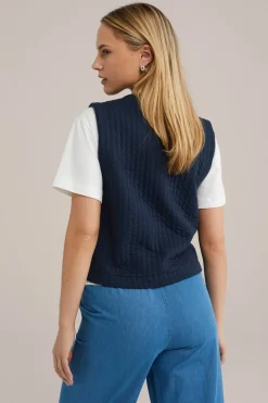 gilet met embroidery
