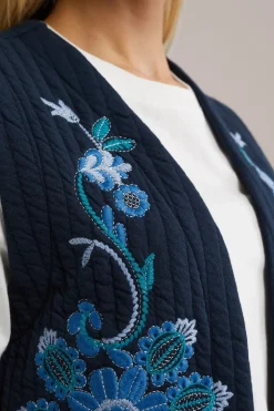 gilet met embroidery