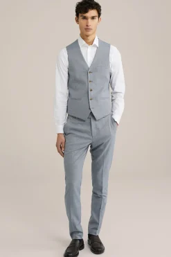gilet met micropatroon