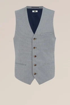 gilet met micropatroon