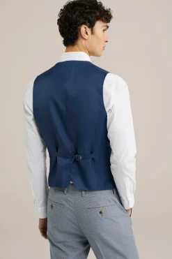 gilet met micropatroon