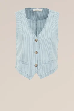 gilet met streepdessin