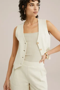 gilet met structuur