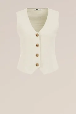 gilet met structuur